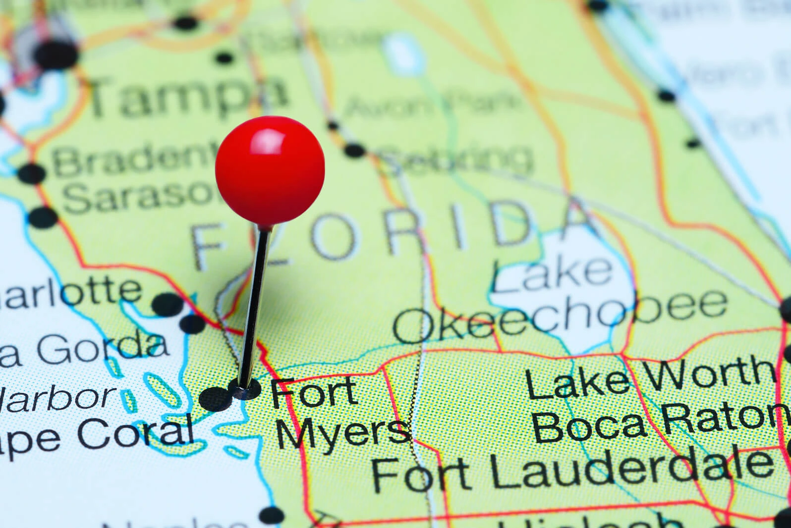 Fort Myers Florida Map